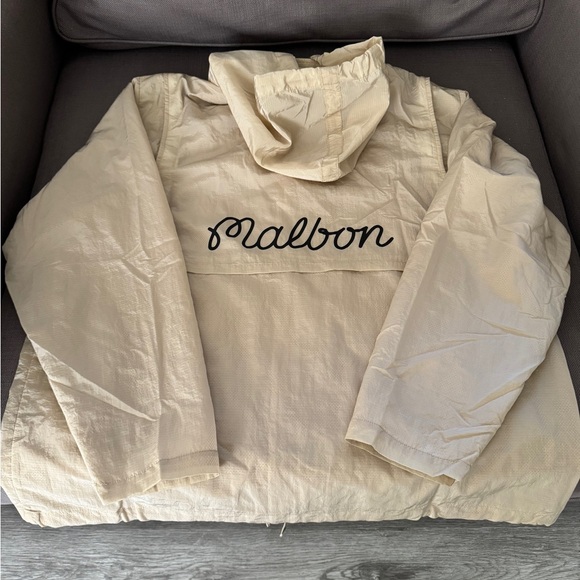 Malbon Micro Ripstop Convertible Shell Jacket Sesame - Picture 4 of 4